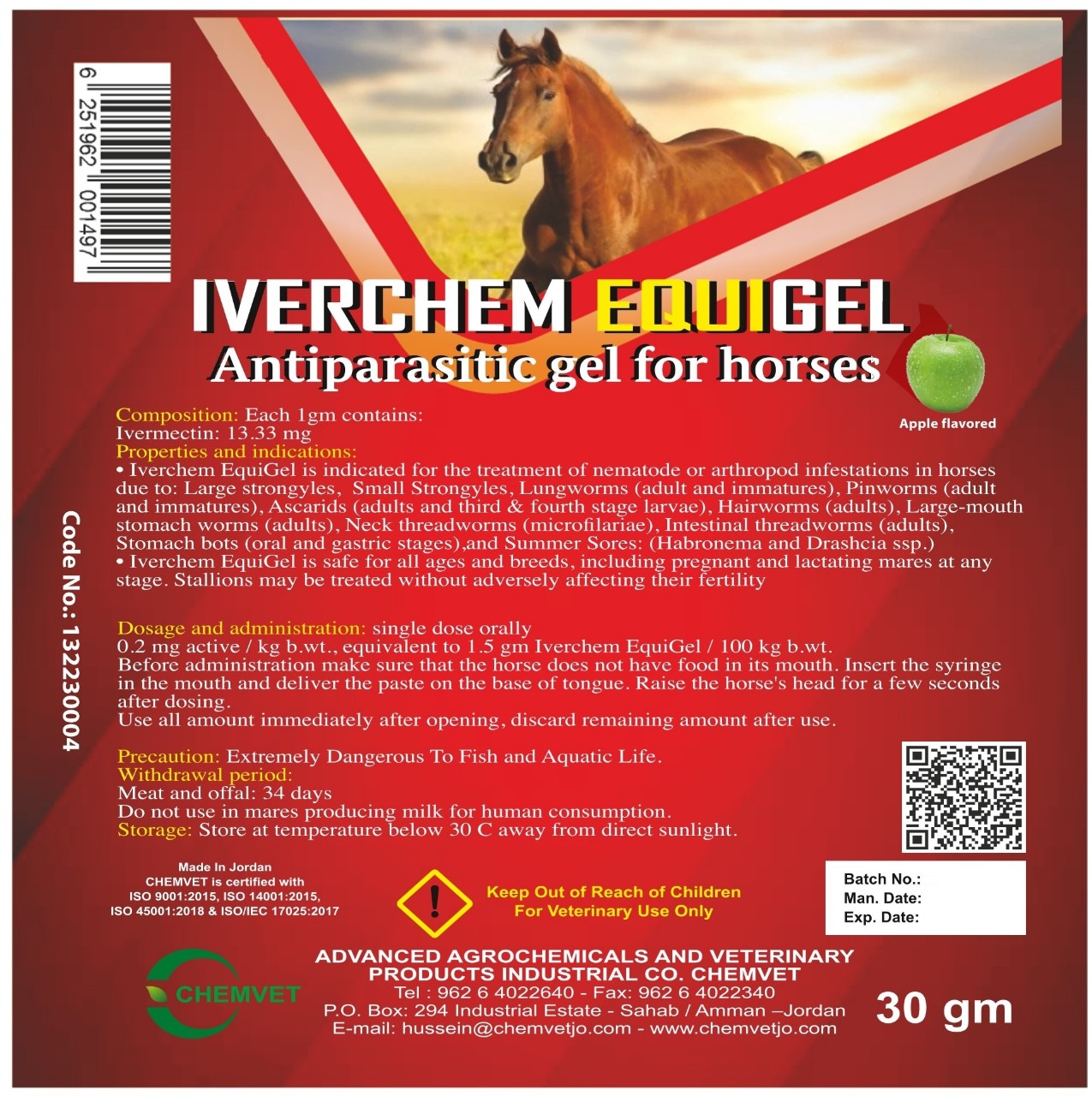 Iverchem EquiGel