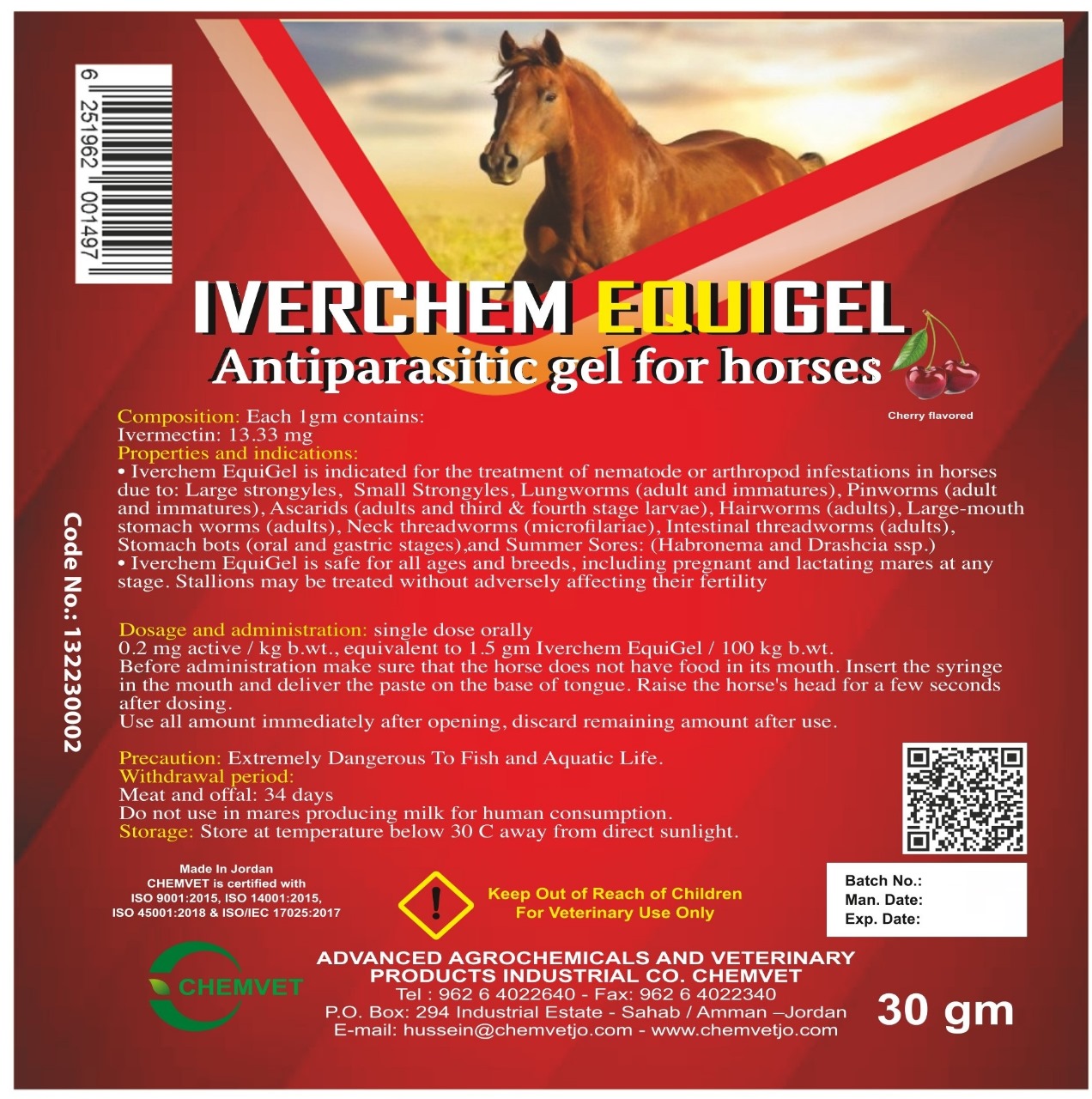 Iverchem EquiGel